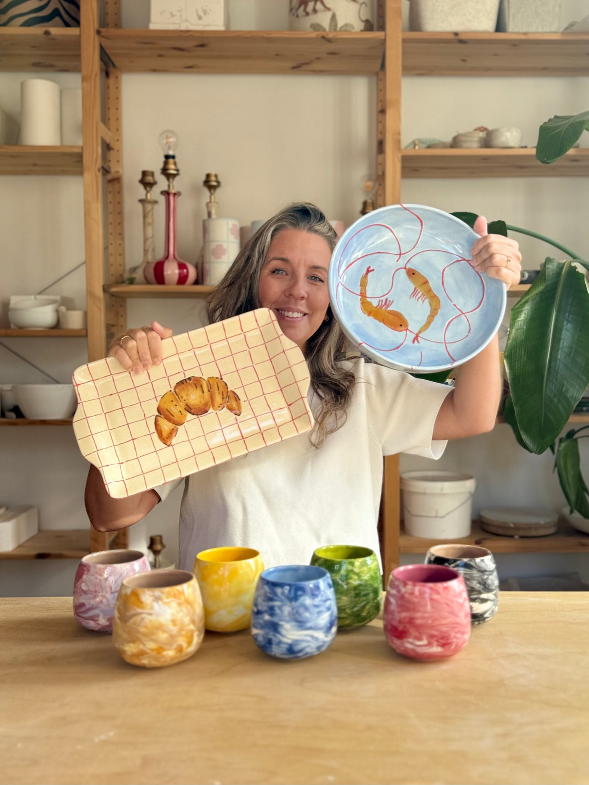 Keramiek glazuur workshop - Servies - bij Op 't Eiland - Zaterdag 31 oktober