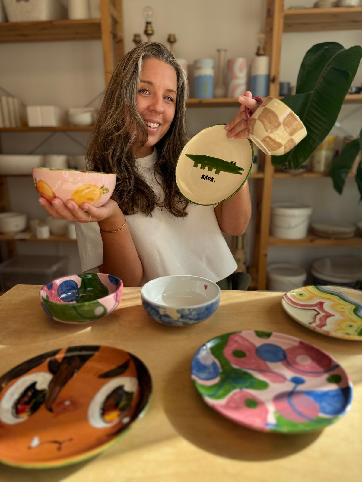 Keramiek glazuur workshop - Servies - bij Op 't Eiland - Zaterdag 31 oktober