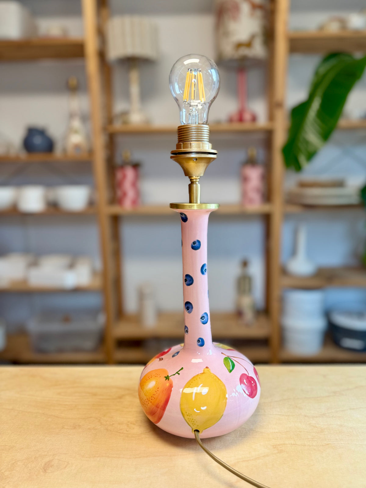 Sculptural lamp No. 5 - Summer, Somewhere