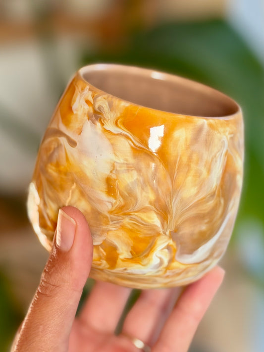 Caramel Marbled mug