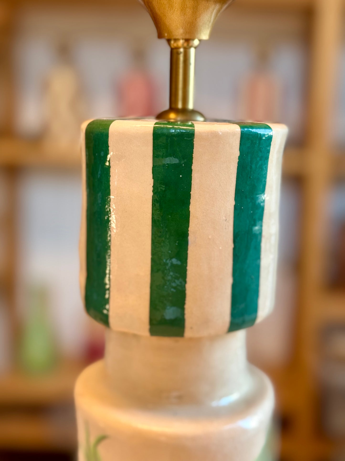 Sculptural lamp No. 4 - Palm Delight