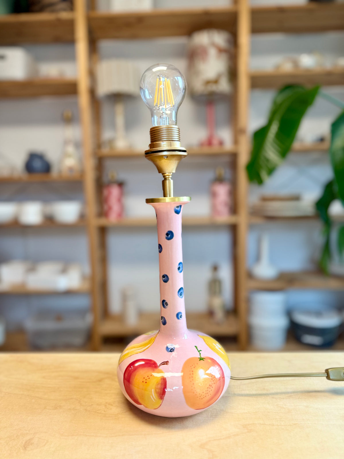 Sculptural lamp No. 5 - Summer, Somewhere
