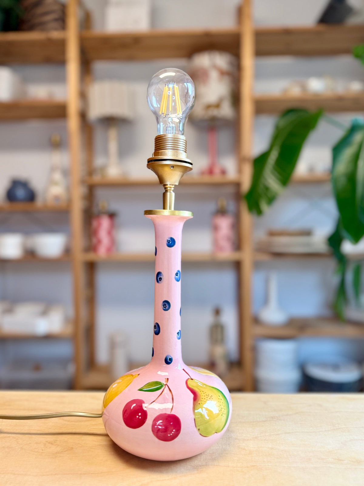 Sculptural lamp No. 5 - Summer, Somewhere