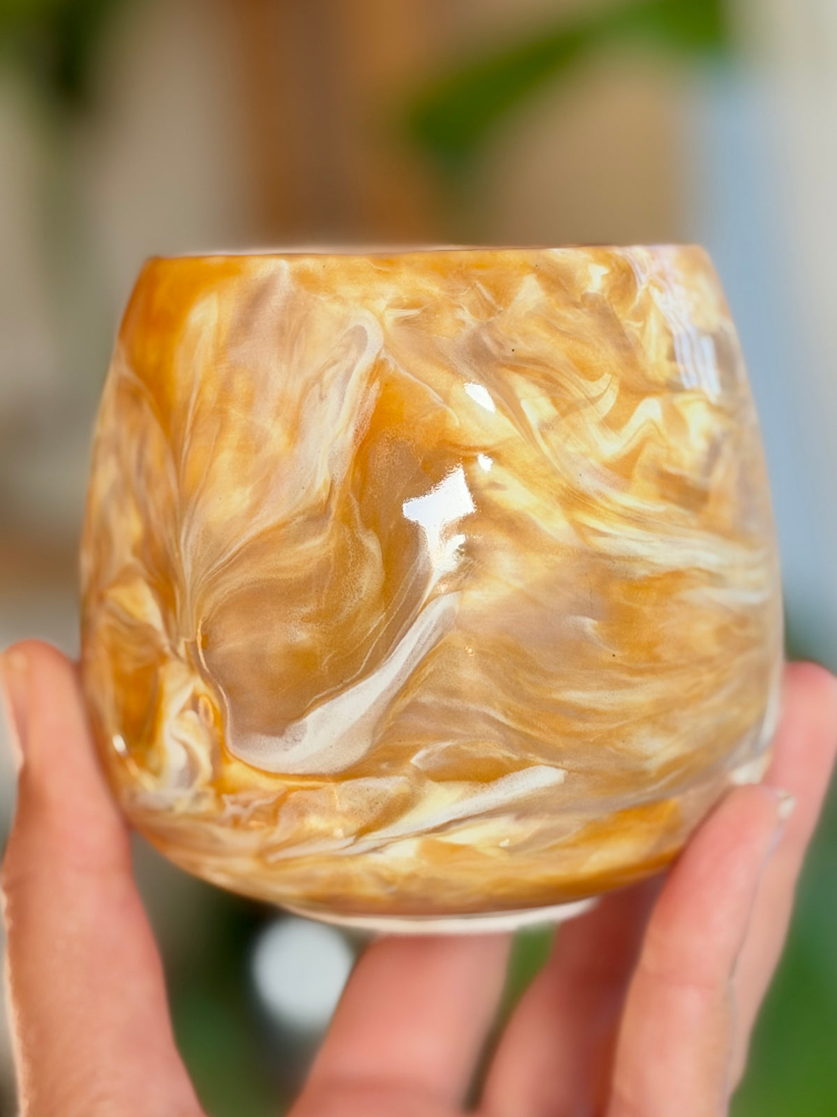 Caramel Marbled mug