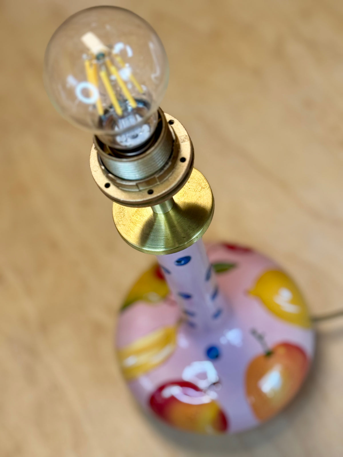 Sculptural lamp No. 5 - Summer, Somewhere