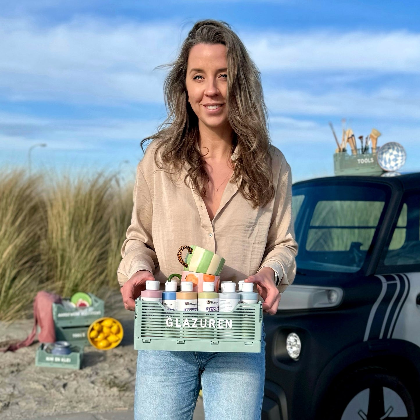 Keramiek glazuur workshop KAP & KLEI - Kersteditie