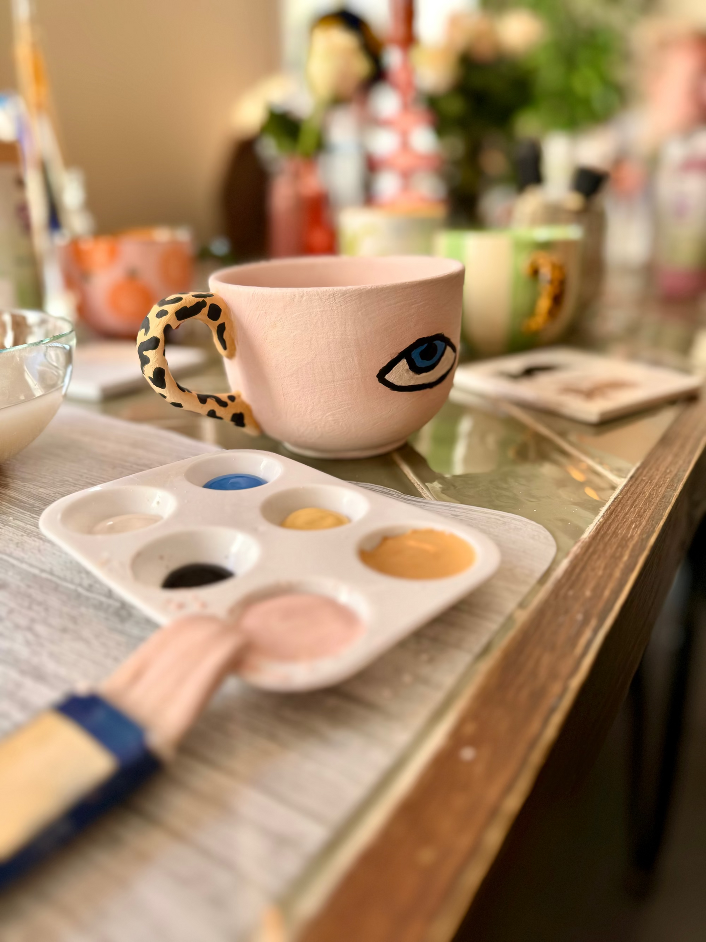 Keramiek glazuur workshop - Kids Atelier - bij Nijhof - woensdag 3 juni