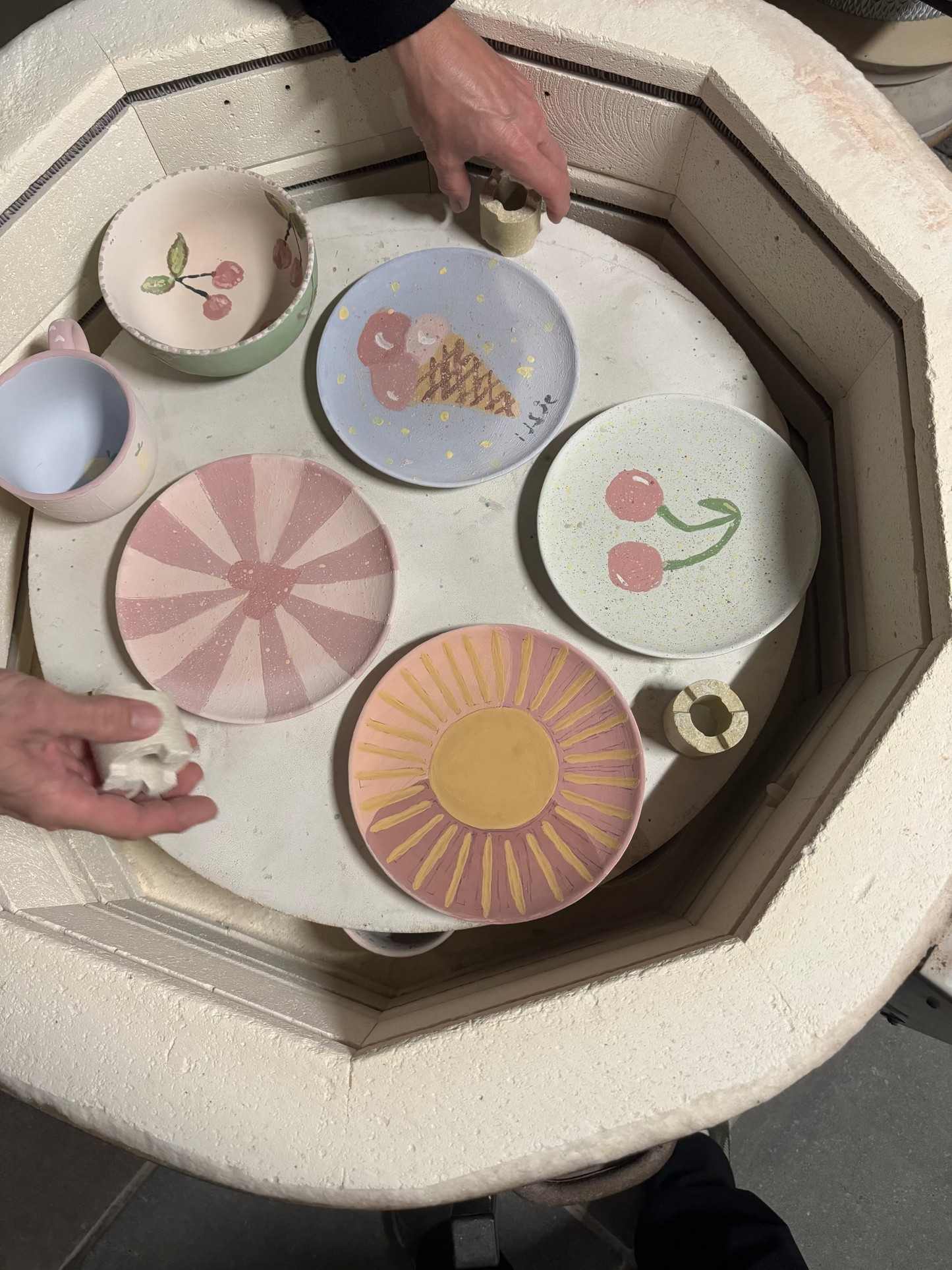 Keramiek glazuur workshop - Kids Atelier - bij Nijhof - woensdag 3 juni