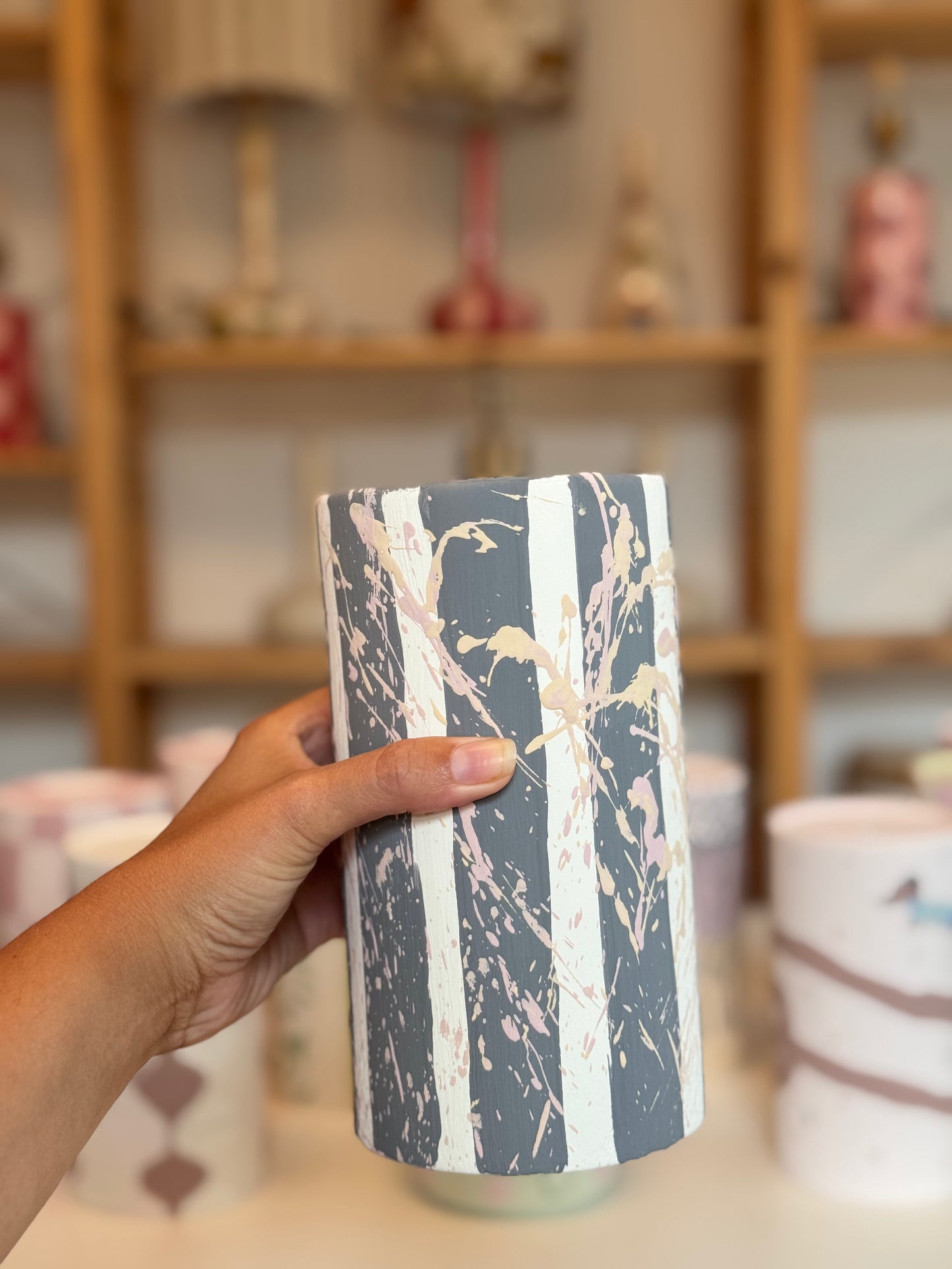 Keramiek workshop - Lampenvoet glazuren - bij Nijhof - zondag 13 september