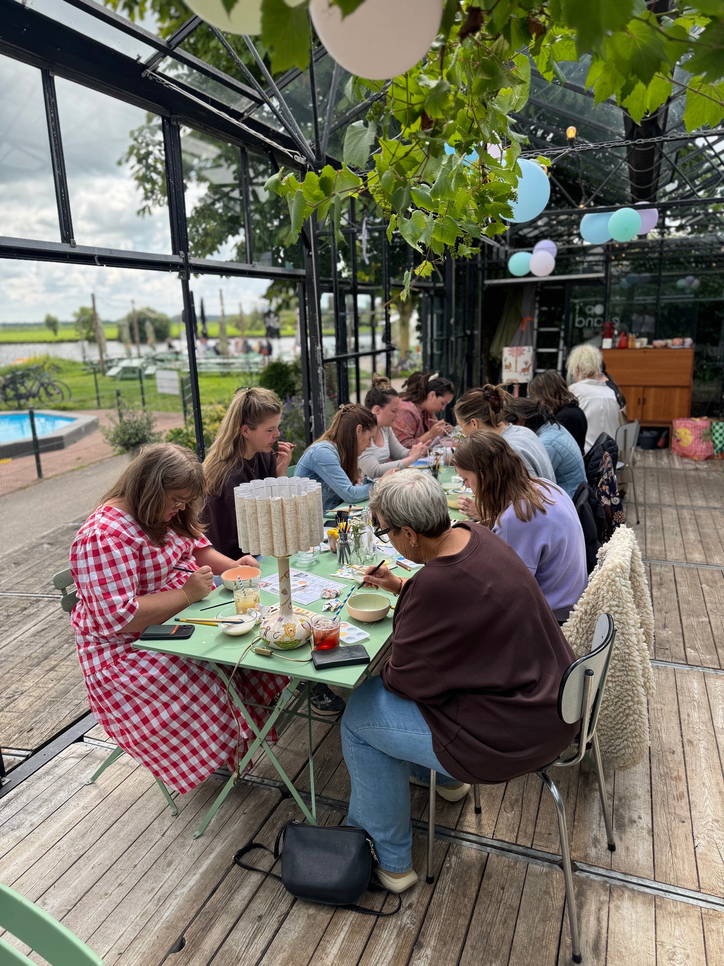 Keramiek glazuur workshop - Servies - bij Op 't Eiland - Zondag 30 augustus