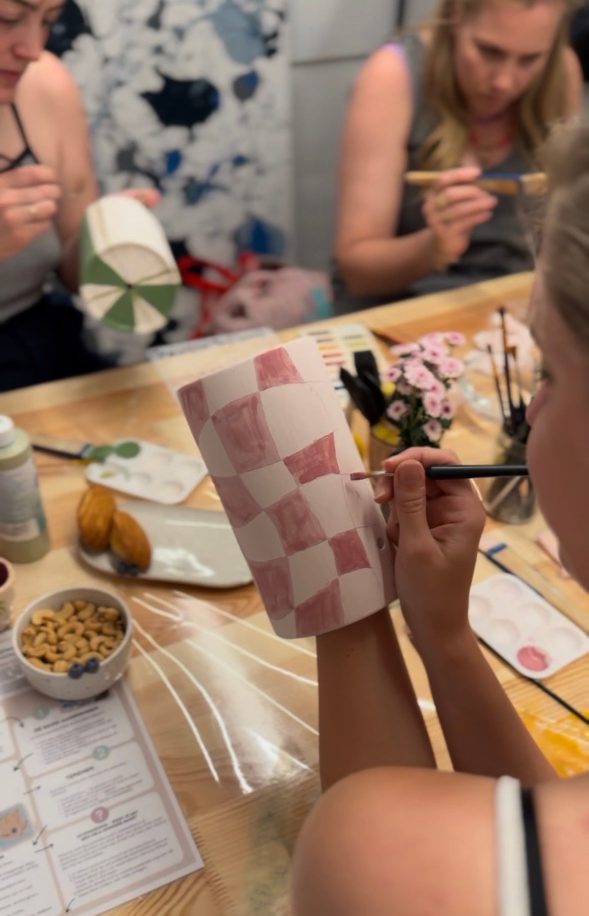 Keramiek workshop - Lampenvoet glazuren - bij Nijhof - zondag 13 september