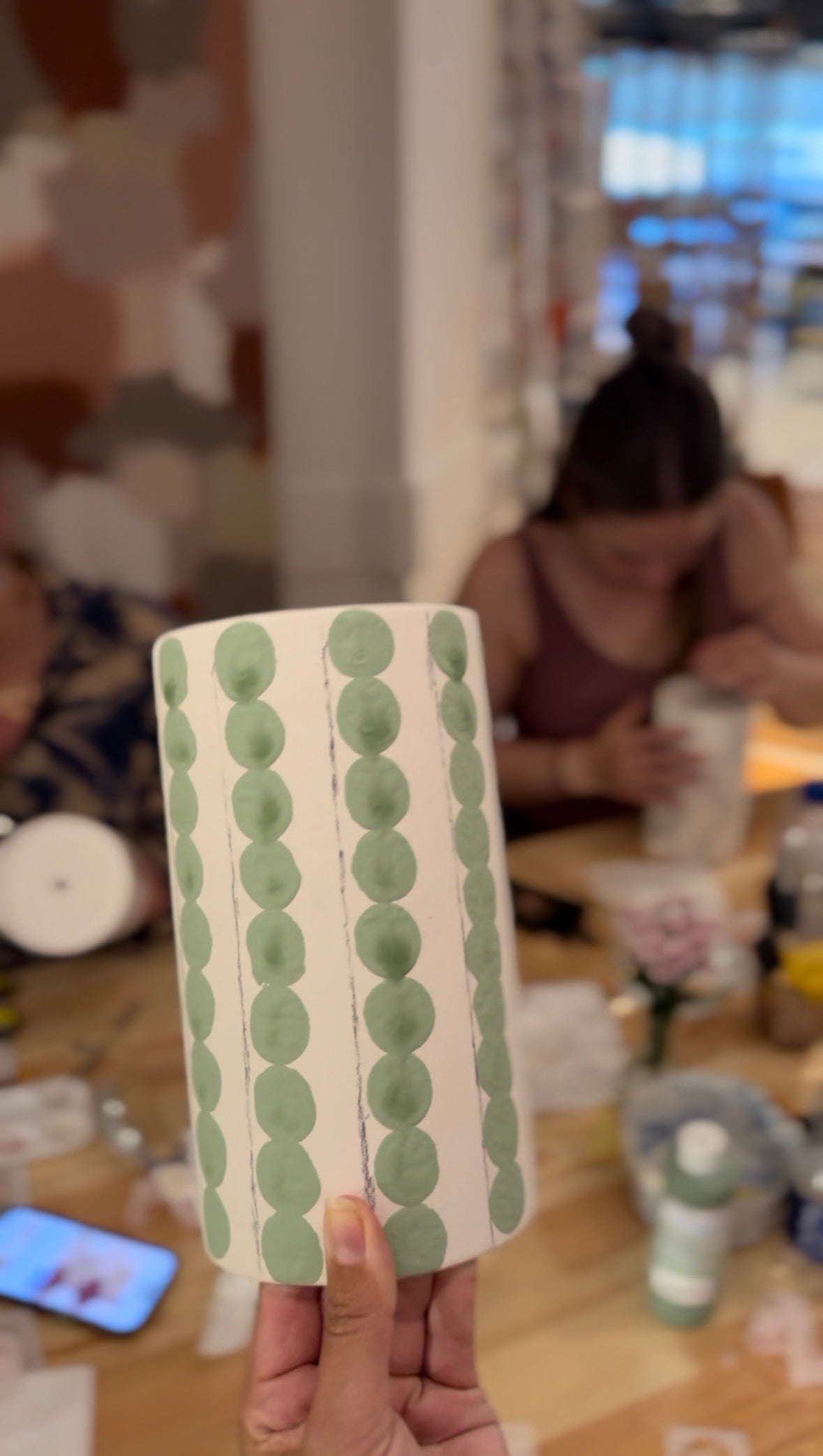 Keramiek workshop - Lampenvoet glazuren - bij Nijhof - zondag 13 september