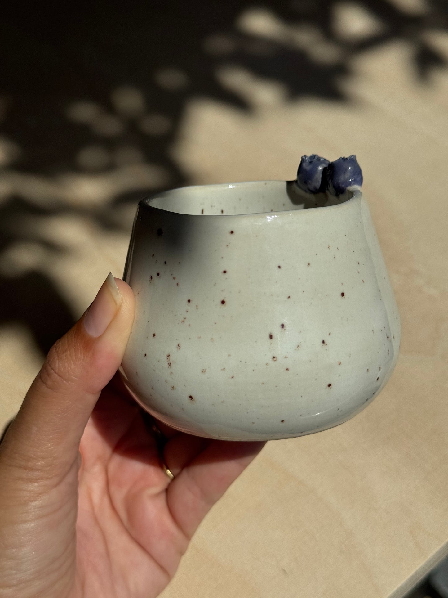 Speckled blueberry mok