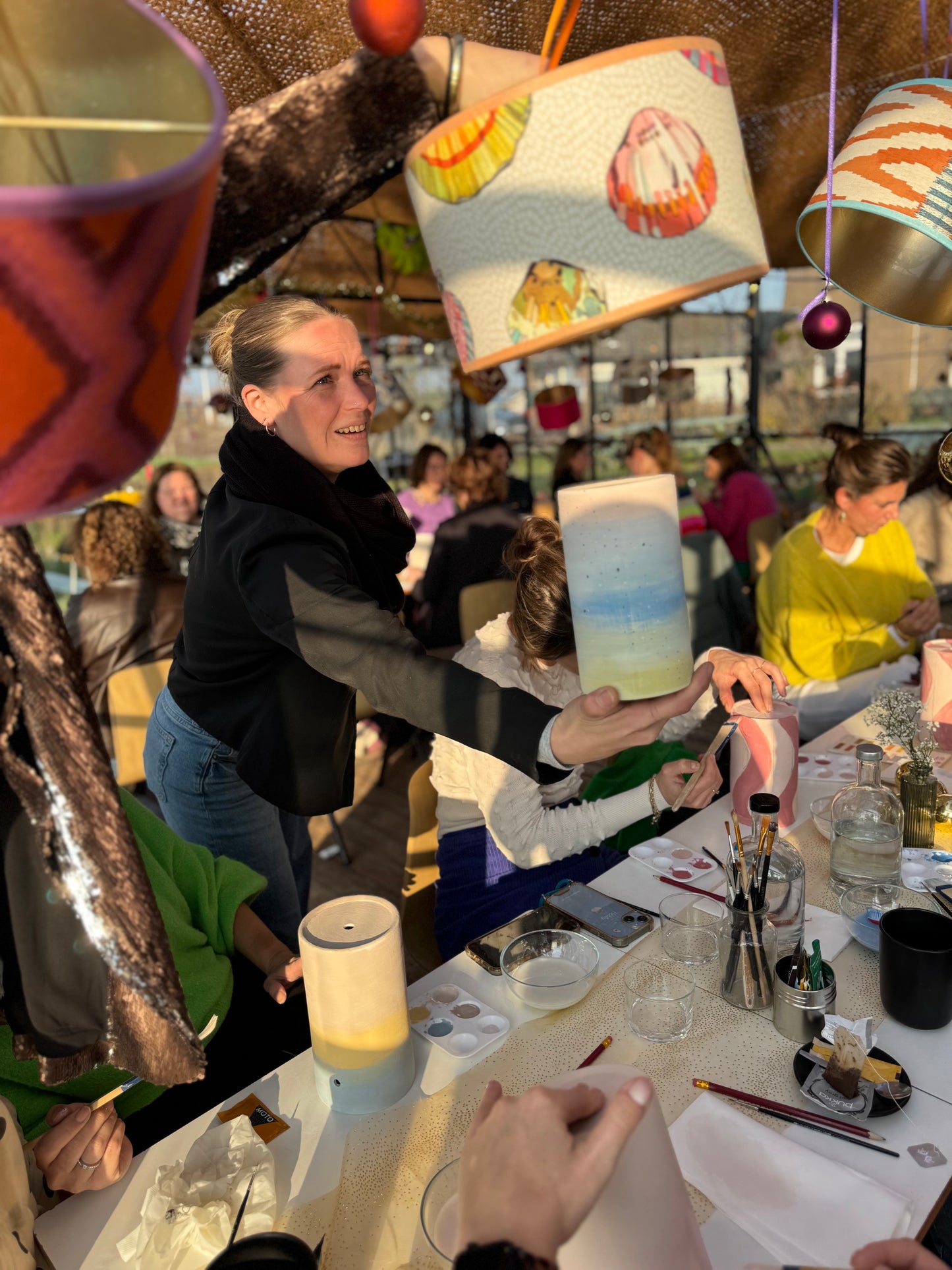 Keramiek glazuur workshop - KAP & KLEI - met Studio Limonada bij HANGAR Amsterdam- zondag 14 juni