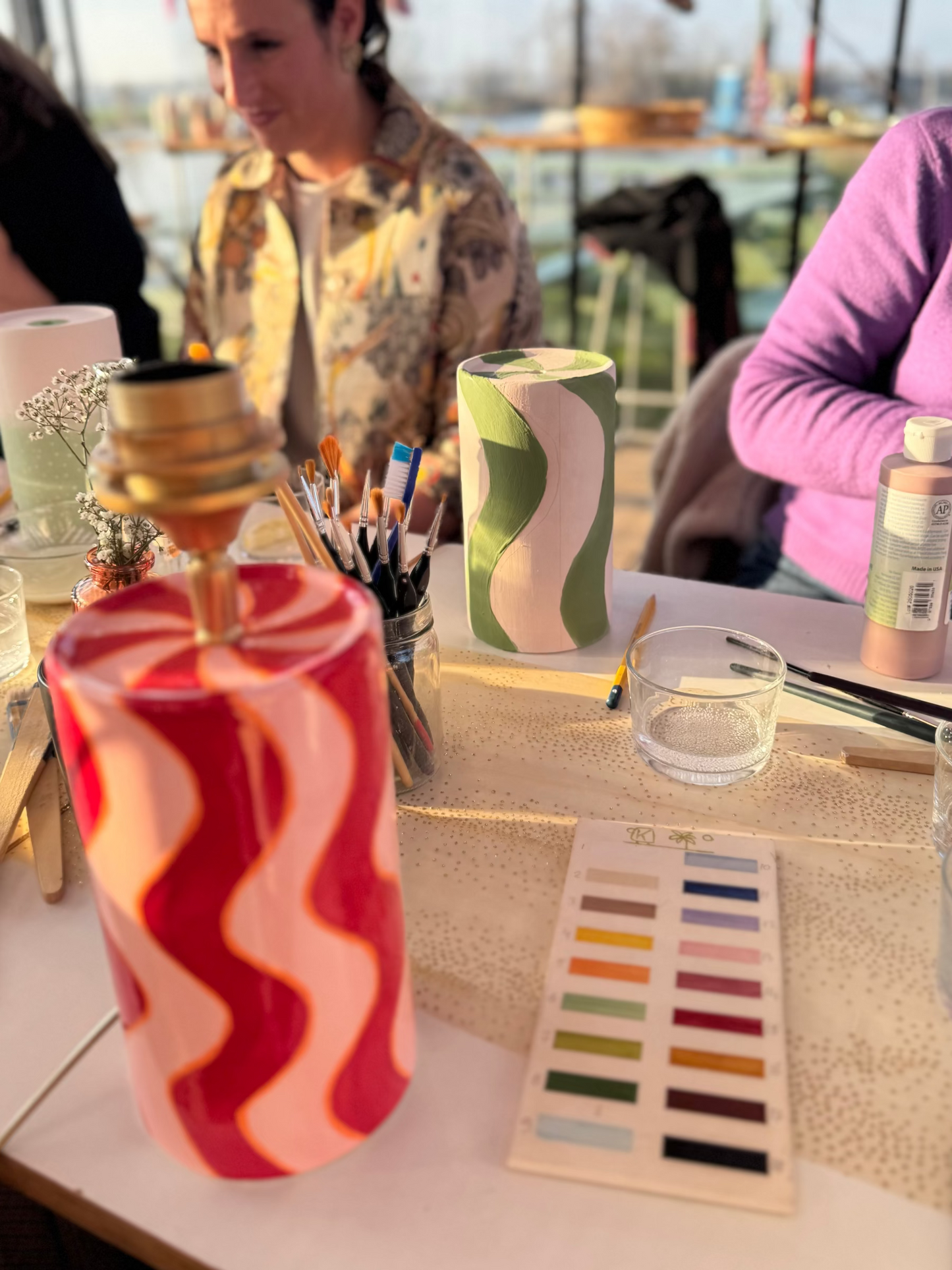 Keramiek glazuur workshop - KAP & KLEI - met Studio Limonada bij HANGAR Amsterdam- zondag 14 juni